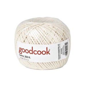 Goodcook All Purpose Cooking Twine Ball Tie Roasts Poultry Everyday Uses 300-ft